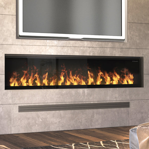 Dimplex Optimyst Linear 86 Inch Water Vapor Electric Fireplace Olf86 Am Water Fireplaces 6042