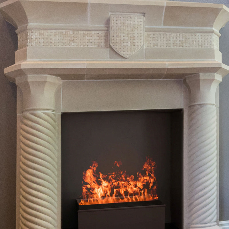 Aquafire Lite 16'' Water Vapor Freestanding Electric Fireplace Insert