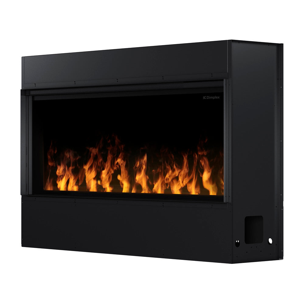 Dimplex Optimyst 86 inch Linear Water Vapor Built-In Electric Fireplace - Water Mist Fireplace with Heater - OLF86-AM