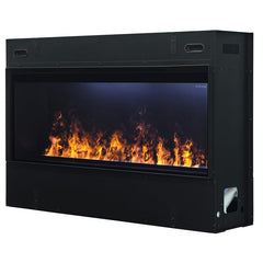 Dimplex Optimyst 86 inch Linear Water Vapor Built-In Electric Fireplace - Water Mist Fireplace with Heater - OLF86-AM