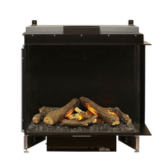 Faber E-Matrix 35-inch 2 Sided Corner Water Vapor Built-In Electric Fireplace Firebox | FEF3226L2R | Water Myst Fireplace 