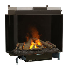 Faber E-Matrix 35 -inch 2-Sided Left Corner Water Vapor Built-In Electric Fireplace Firebox | FEF3226L2L | Water Myst Fireplace 
