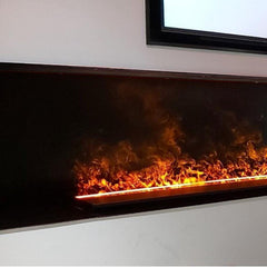 Aquafire Water Vapor 20'' Built-In Electric Fireplace Insert | Water Mist Electric Fireplace | AWA-20-50
