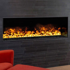 AFireWater Prestige Pro Water Vapor 20'' Built-In Electric Fireplace Insert | Water Mist Electric Fireplace | AWPR-20-50